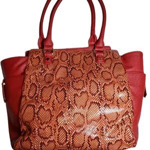 Antonio Melani big snakeskin tote